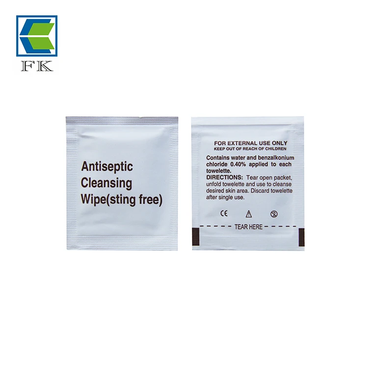 Антисептическое очищение, влажная салфетка