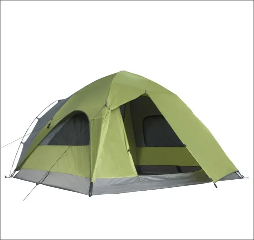 OUTDOOR 5 PERSON DOME FAMILY TENT DOUBLE LAYER QUICK CAMPING TENT