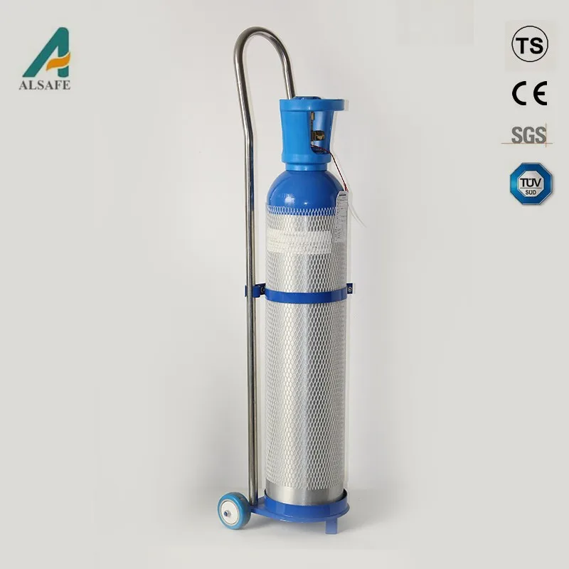 Factory price 240 cubic feet hospital oxygen gas cylinder