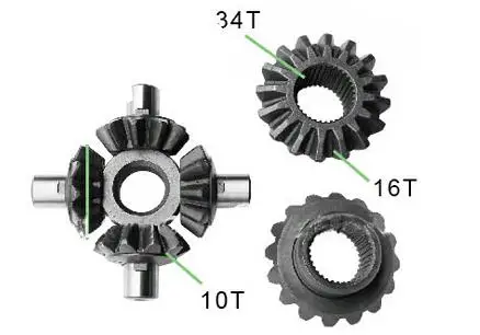 Задняя ось Mian снижение D12 передач для японского грузовика