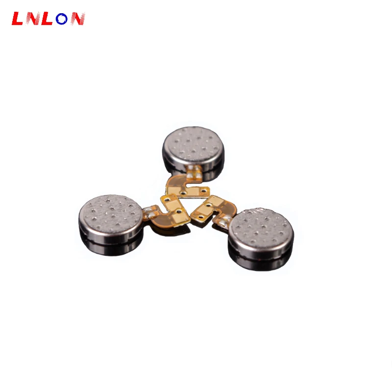 10mm 1020 3V Coin Type Vibration Motor , Electric Small Dc Mobile Phone Vibrating Motor