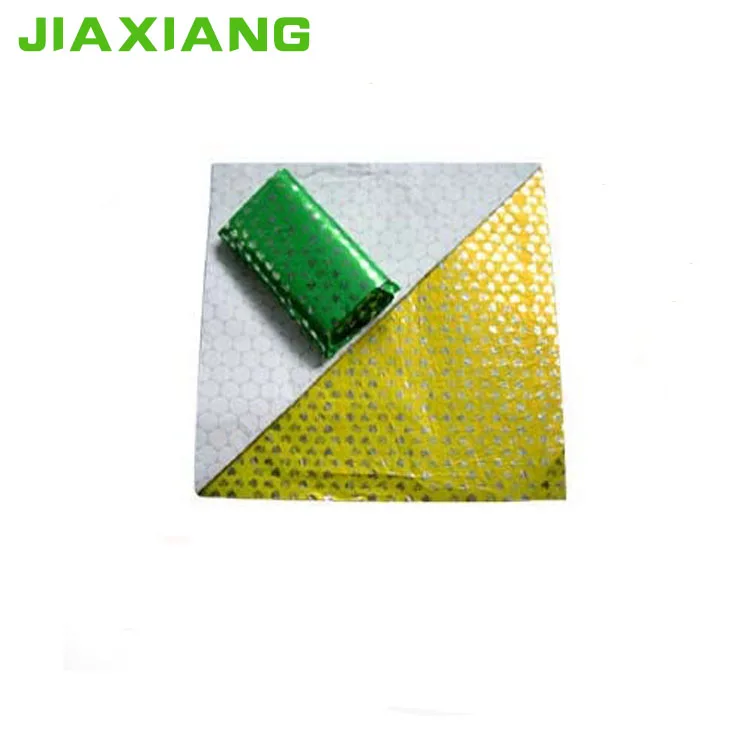 Food packing colored aluminum foil laminated paper  hamburger wrapping paper