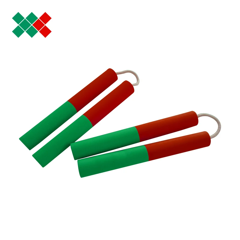 Настраиваемая разноцветная веревочная цепочка Eva губчатые палочки нунчакус для детей пена игр и тренировок