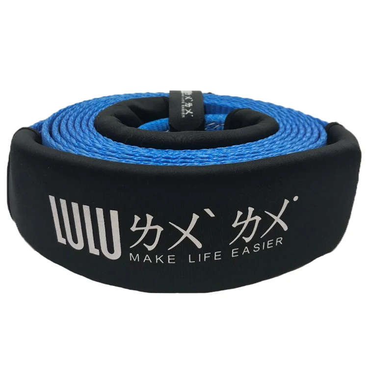 Off Road Snatch Strap Car Towing Strap Winch Strap Tow Strap 4X4