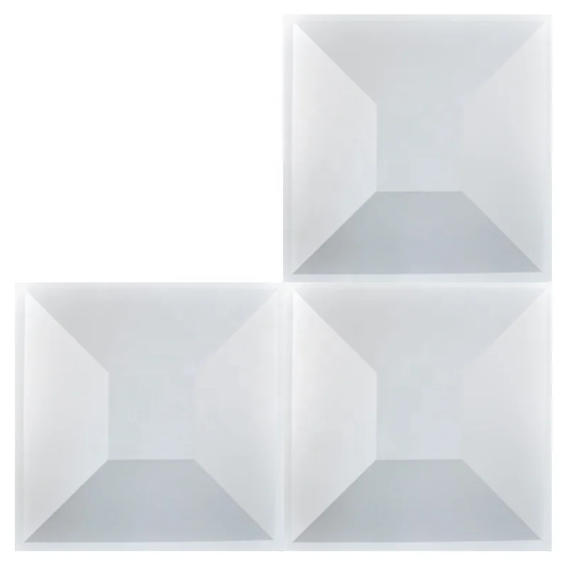 exterior siding square integrated wall coating PVC panels wall for KTV background