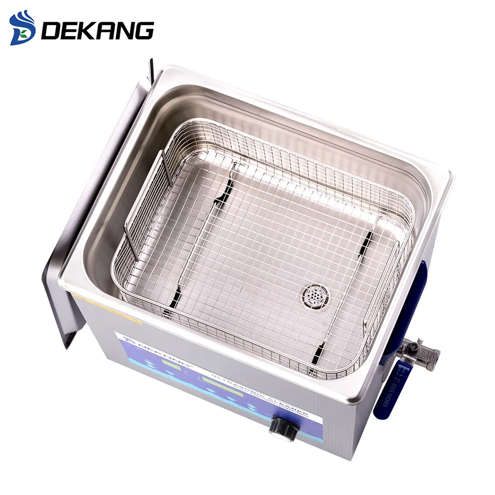 Ультразвуковая кавитационная машина на 10 л для электрических компонентов с регулируемой мощностью для очистки слепой зоны