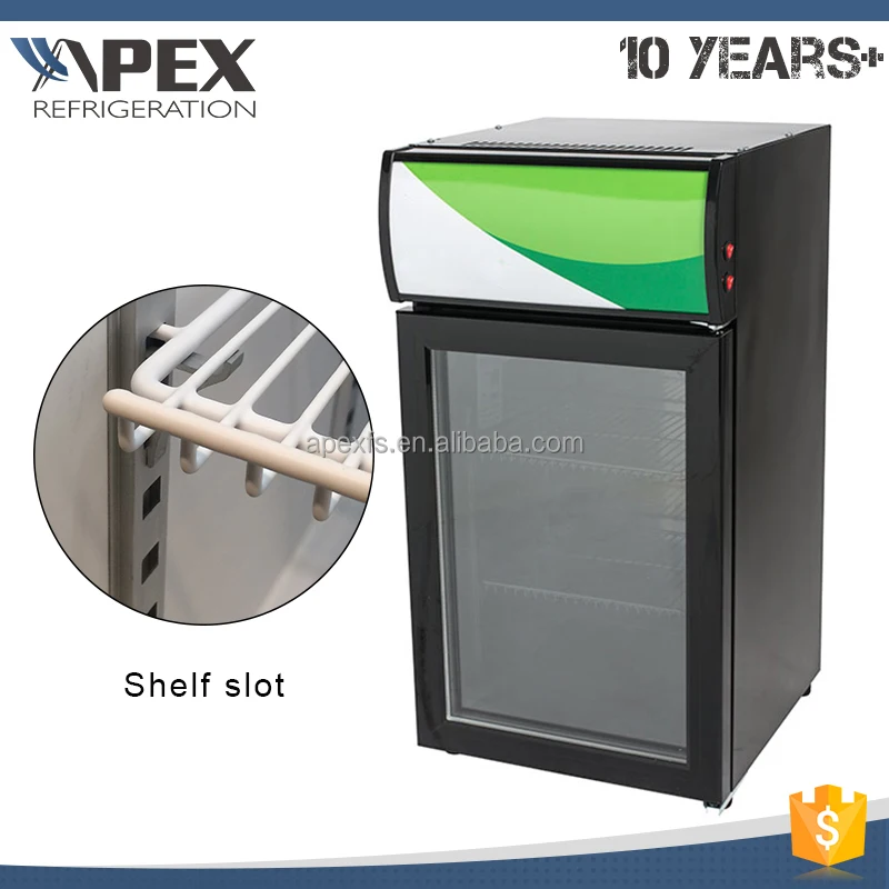 220 В/50 ГЦ Напряжение Embraco компрессор белый столешницы бутылку мини-бар холодильник кулер дисплей со стеклянной дверью