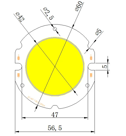 Shenzhen factory widely use round flip chip cob 12w led panel ceiling light source