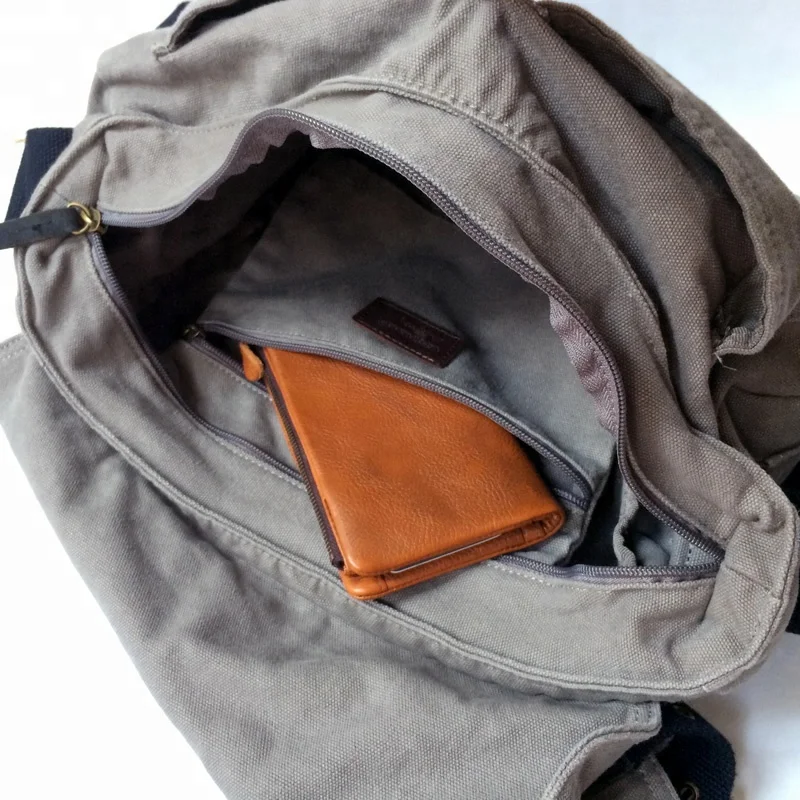2361 Washed Casual Canvas Men Cross Body Messenger Bags Crossbody Bags for men