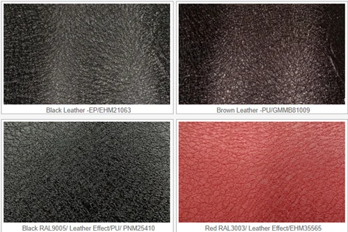 FEIHONG  outdoor RAL 9005 Metallic leather effect Thermoset Powder Coating Paint