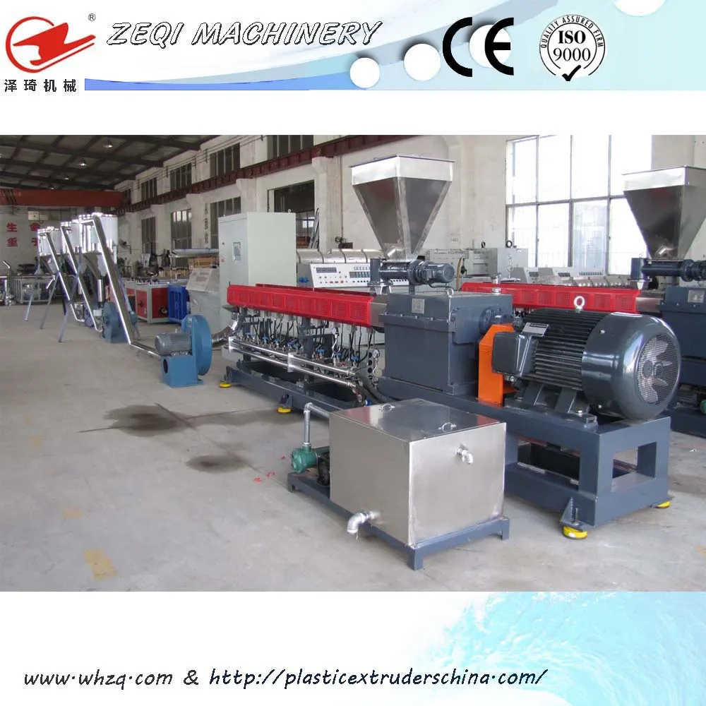 WPC PP/PE Plastic Pellet Making Machine