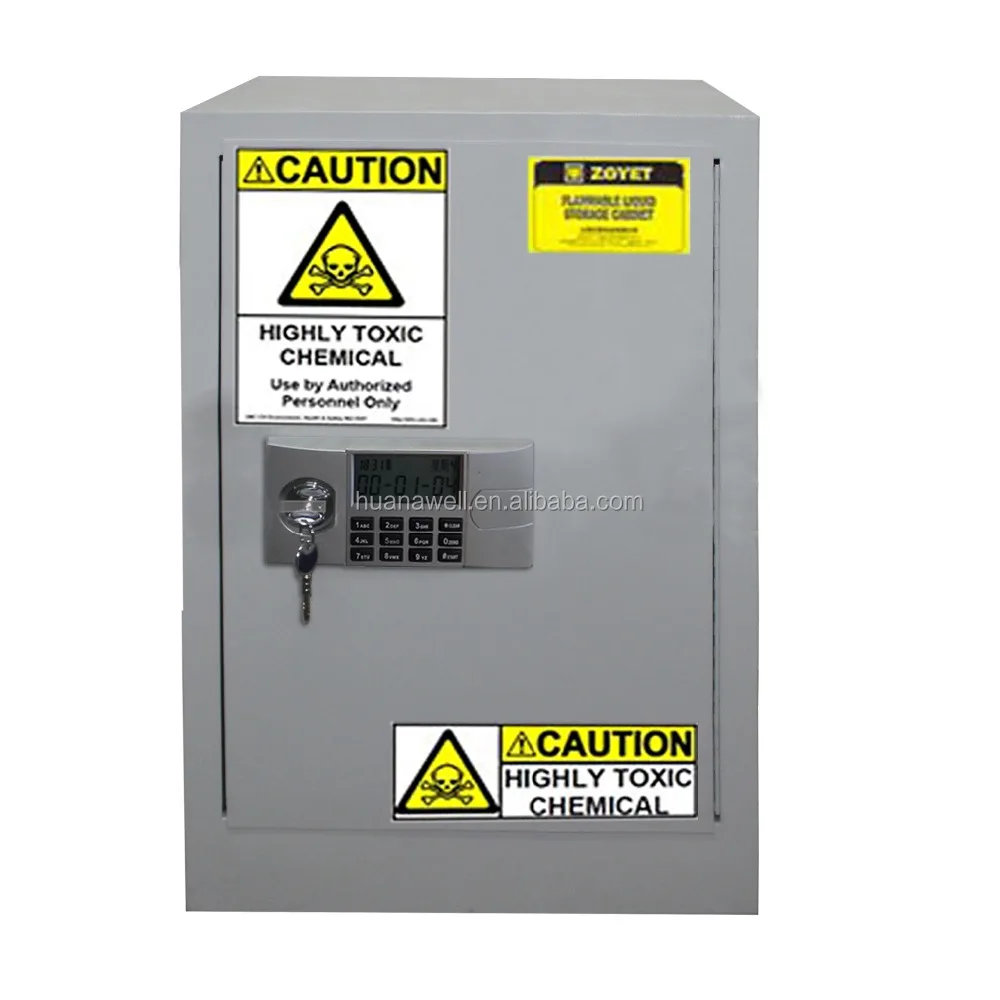 Защитные лабораторные шкафы на 4 галлона для лабораторной мебели с ядовитыми материалами, шкафы для наркотических средств