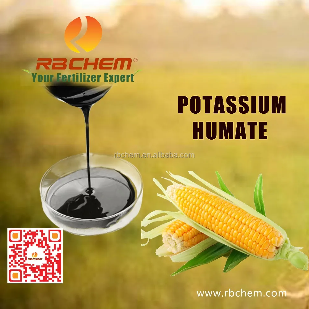 Manufacture Agriculture Fertilizer Potassium Humate No Harmful Chemicals