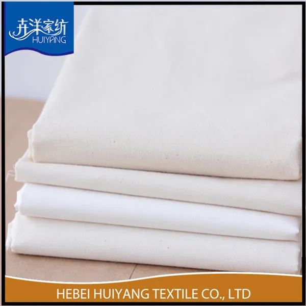 factory price polyester cotton fabric manufacturer 50/50 40x40 110x90 white