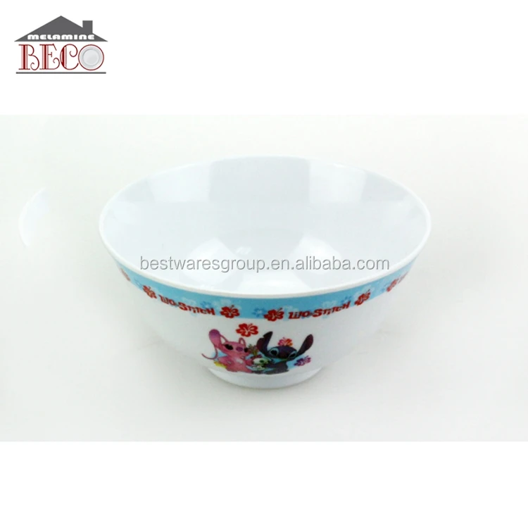 Милый детский обеденный набор из меламина с персонажами из мультфильмов