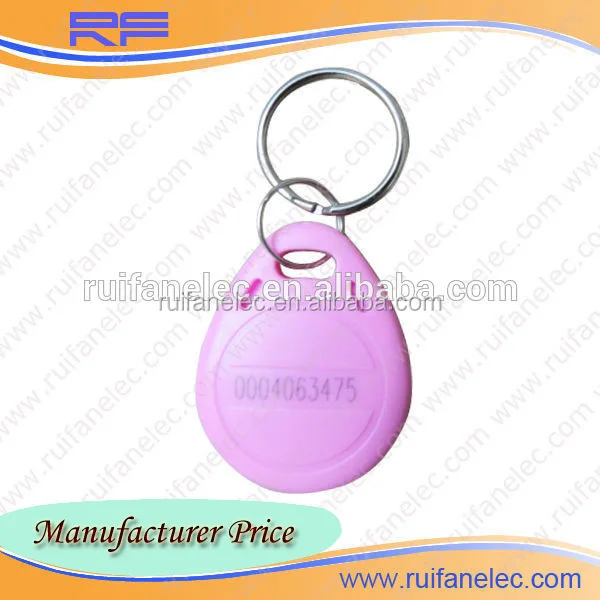 Quality best selling recording abs rfid keytag t5577 125khz from china alibaba 2015