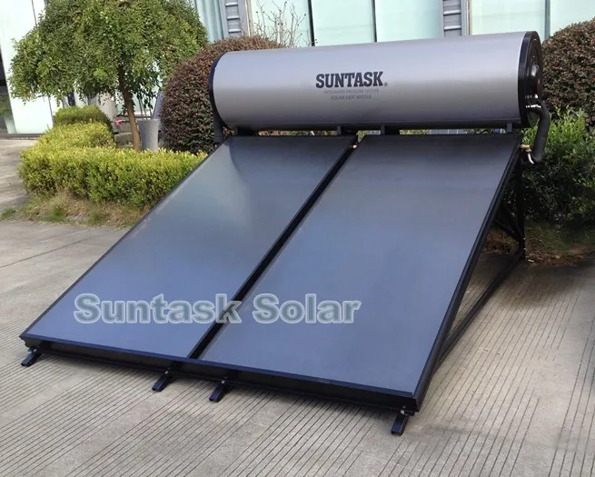  Солнечный водонагреватель Suntask с плоской