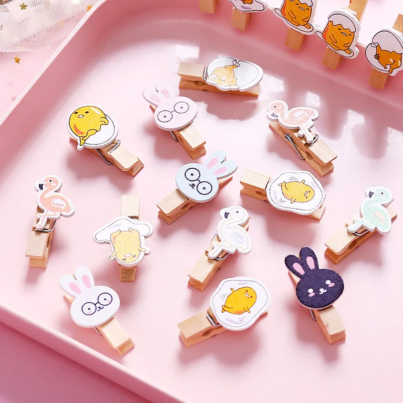 10pc/pack mini Natural Wooden Clips For Photo Clips Clothespin Craft Decoration Clips Pegs