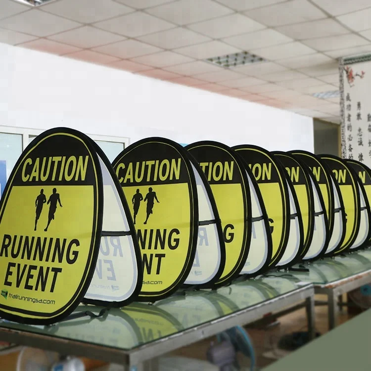 Outdoor Golf Display Horizontal Pop Up A Frame Banner