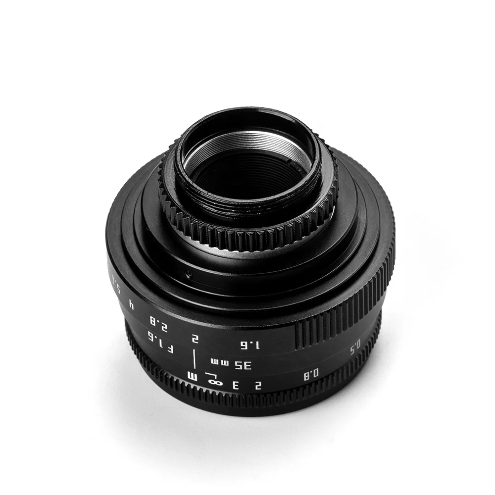 3 in 1 Kit Mini 35mm F1.6 CCTV C Mount Lens With C-N1 Adapter And Macro Ring For Nikon 1 N1 V1 V2 J1 J2 Camera