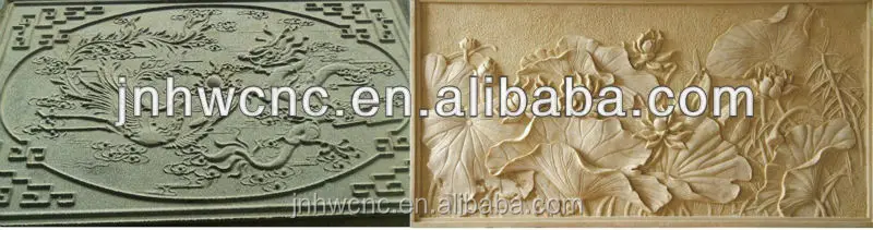china stone cutting and carving cnc router machine