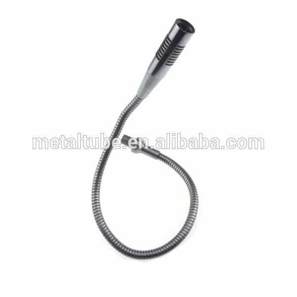 Flexible microphone gooseneck tube