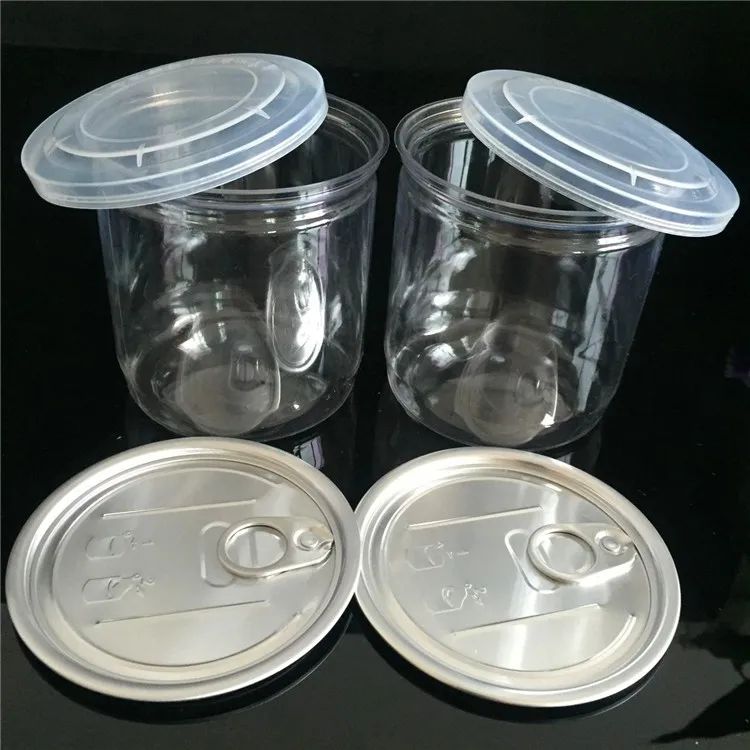 Wholesale price different sizes plastic food grade plastic Storage jar