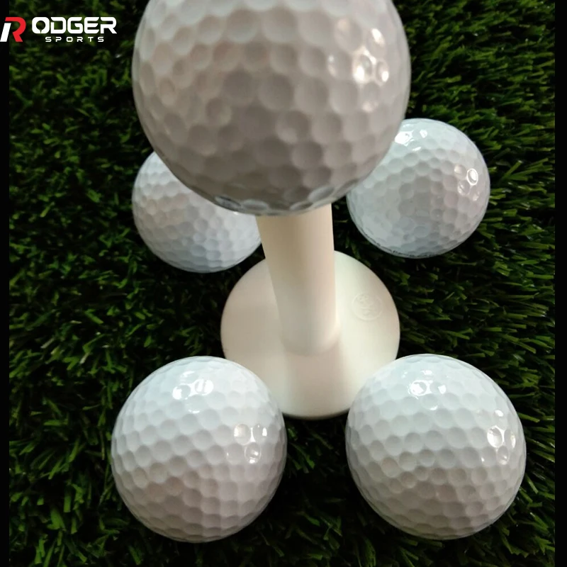 
High quality white rubber golf tee with good toughness and durability bulk 