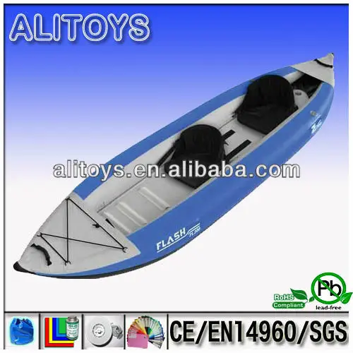 2013 новые 2 pesron надувные резиновые каяк