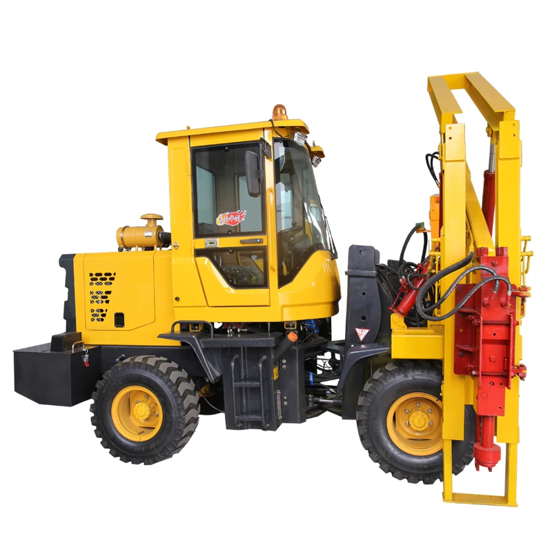 Highway guardrail pile driver for sale