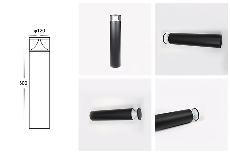 New design home mini LED bollard lamps tree mounted garden lights landscape lighting  High 1M 1.2M 1.5M