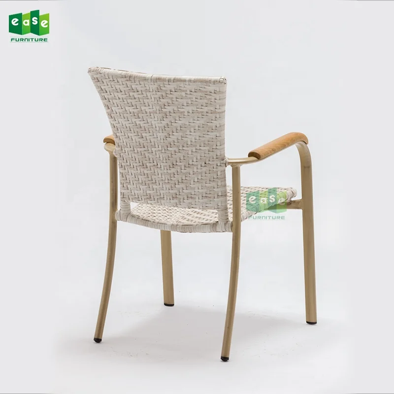 (E7010) Outdoor garden wicker cane wicker rattan chair indoor dining furniture