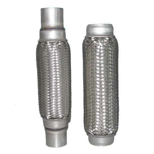 4inch Stainless steel 201 truck exhaust flexible pipe with nipple