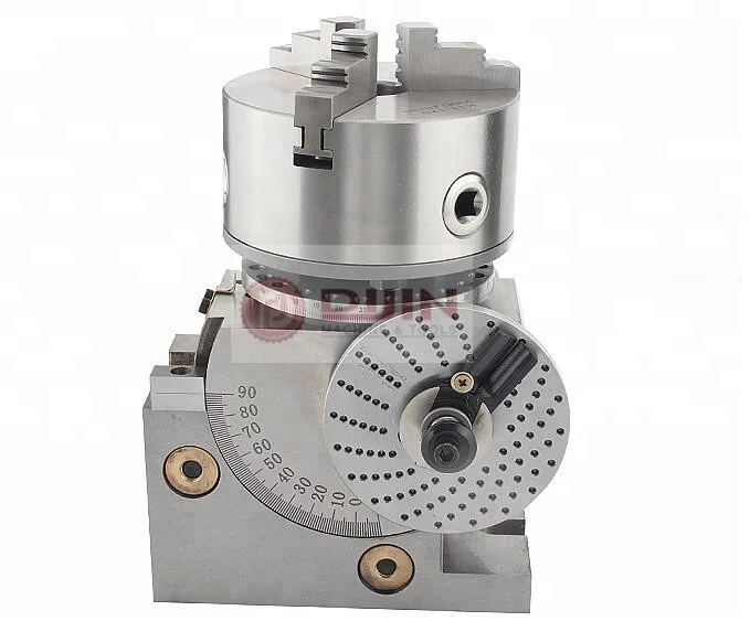 
Dividing Head BS0 Milling Machine accessory BS Semi universal dividing heads with 125mm lathe chuck 