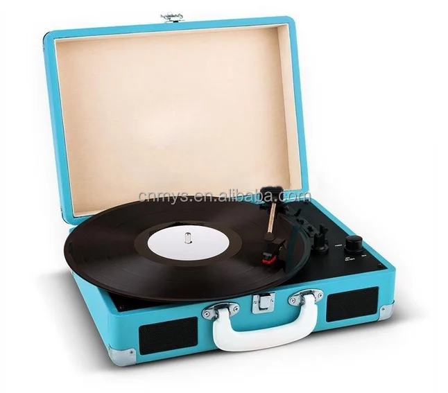 Чемодан проигрыватели/ременный привод старинные проигрыватель USB Turntable