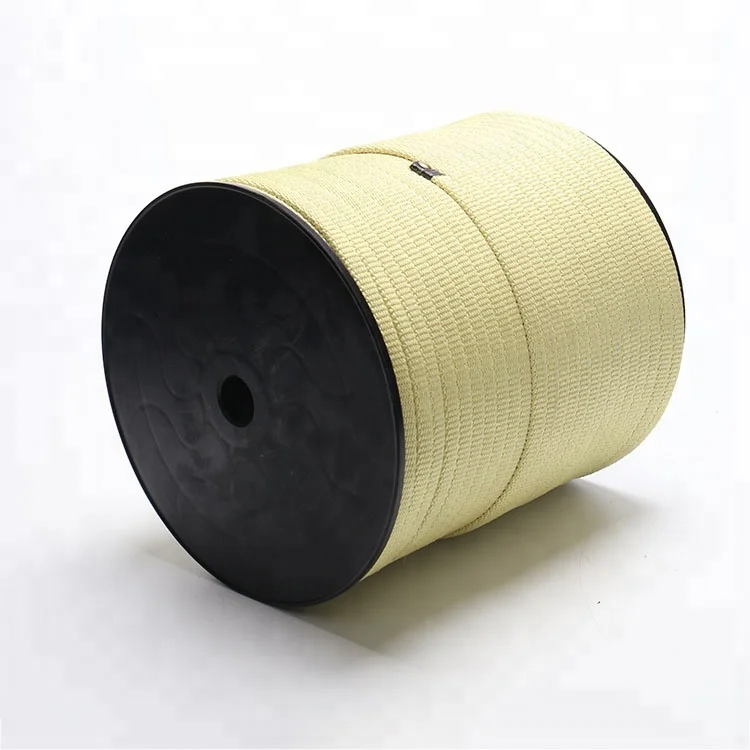 
China made heat resistant Kevlar aramid rope for glass tempering furnace 