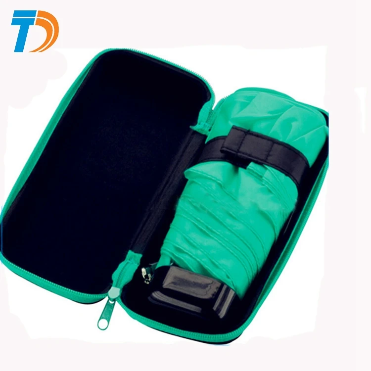 High Quality Small Mini Eva Box Five Folding Umbrella For Sale