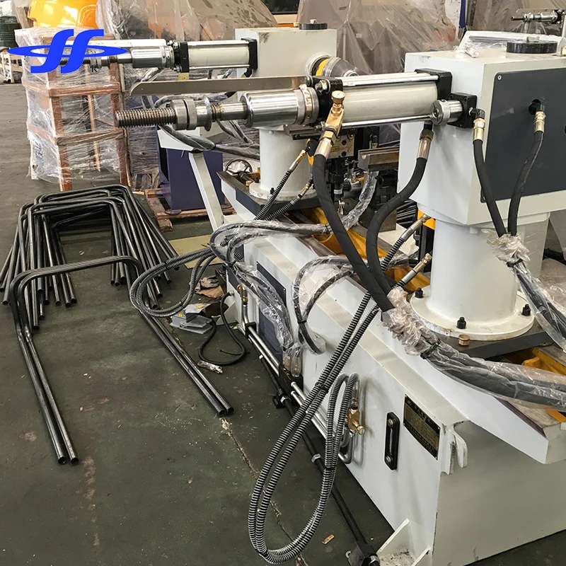 SW38 Hydraulic Double Head Cnc Control Tube Bending Machine