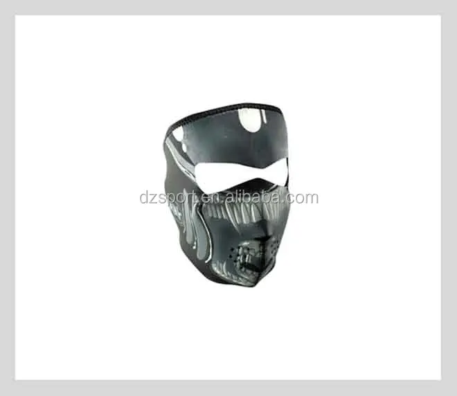 
Custom made Neoprene sport bike motorcycle face mask Windproof sports adjustable neoprene face ski mask with sublimation 