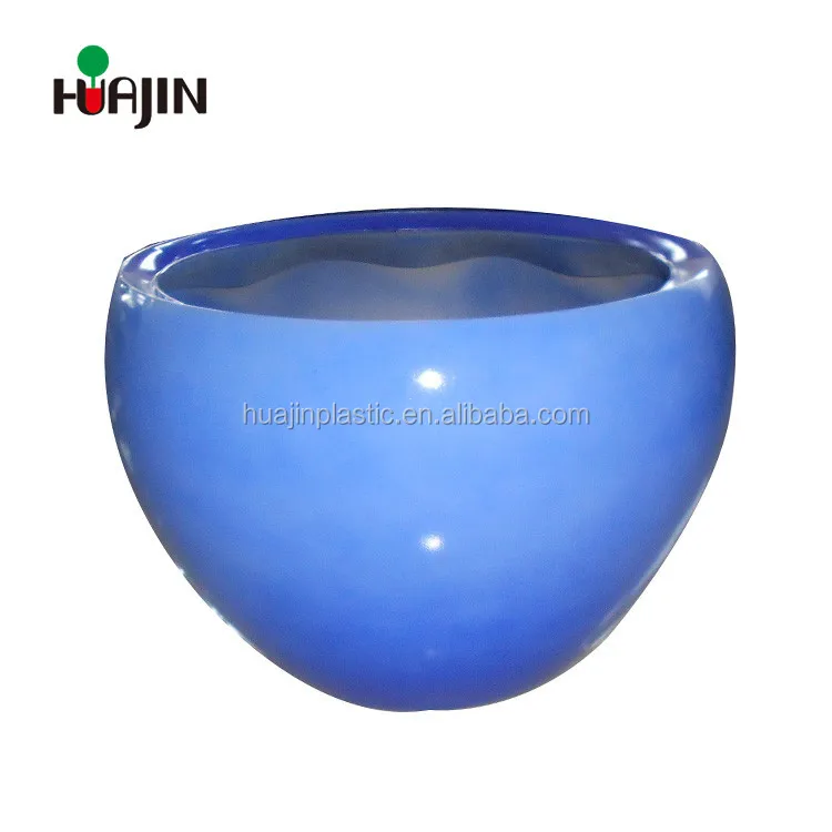 China garden ceramic look plastic large plastic pot / planters