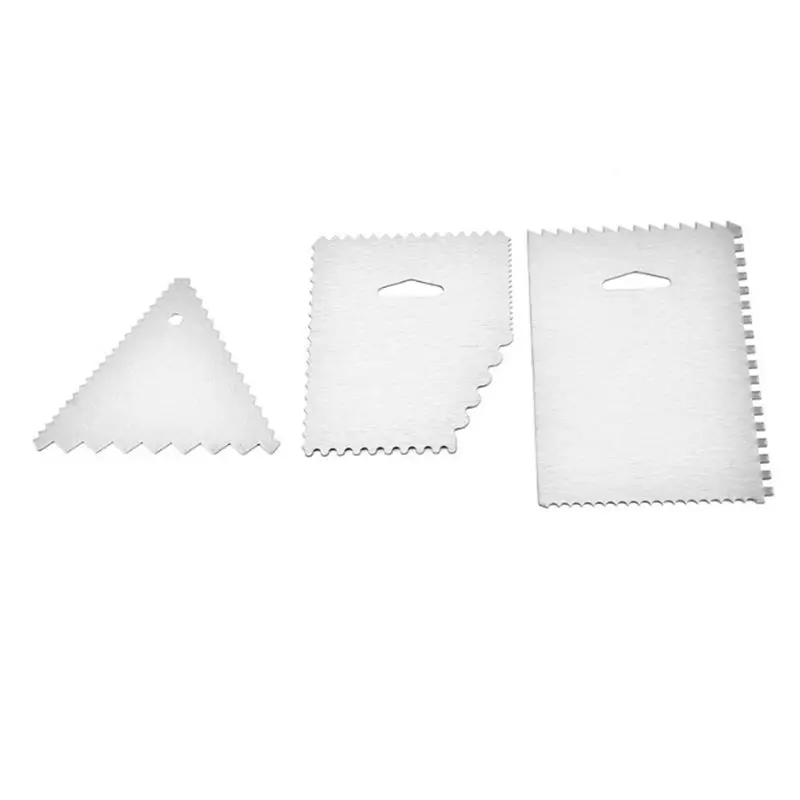 Тележка для выпечки из нержавеющей стали скребок и торта-Для Fondant (сахарная), глазурь, миксер для теста, печенья и сахара с инструмент для украшения торта