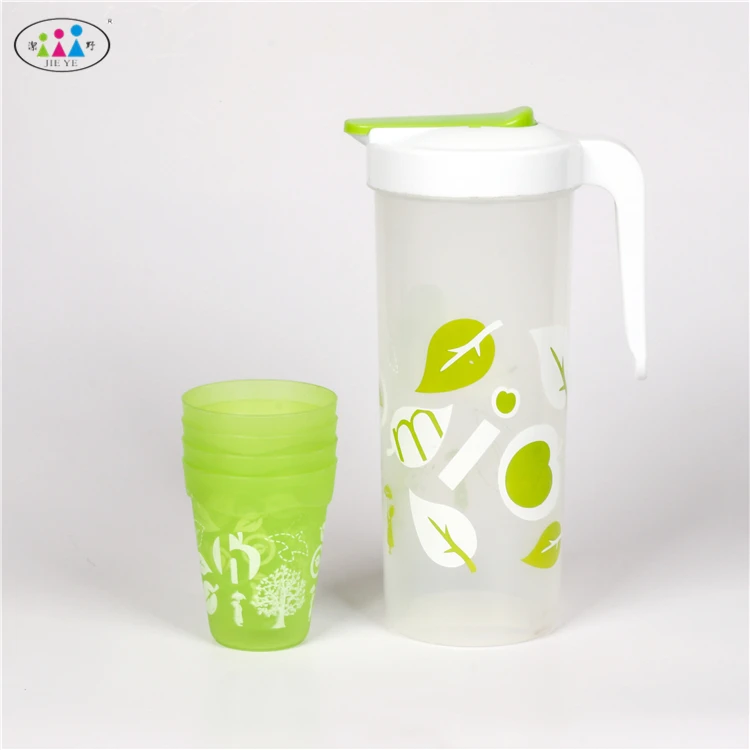 Superior Quality Cups Set Plastic Storage Jug Cheap Tea Cup Sets
