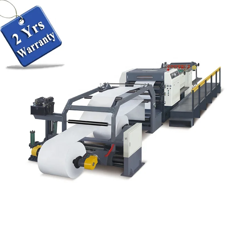 USM1700 Rotary Helix Double Knife Automatic Copy Paper Sheeting Machine Sheeter