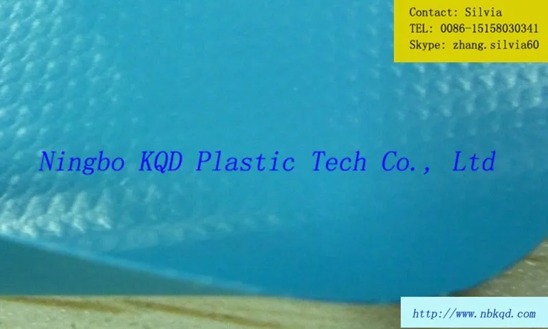 0.35mm Navy Blue PVC Tarpaulin for Wear Resistant Industrial Aprons