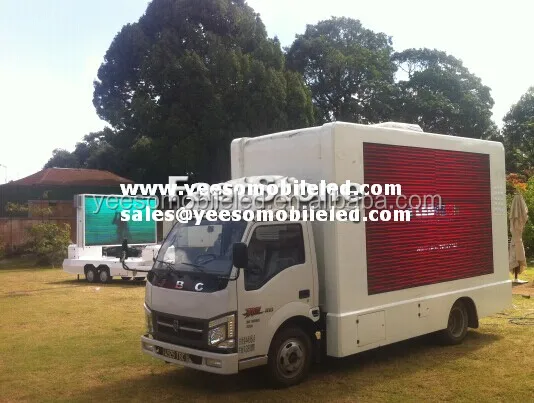 Outdoor Mobile LED Display Truck for Advertising  YES-V6