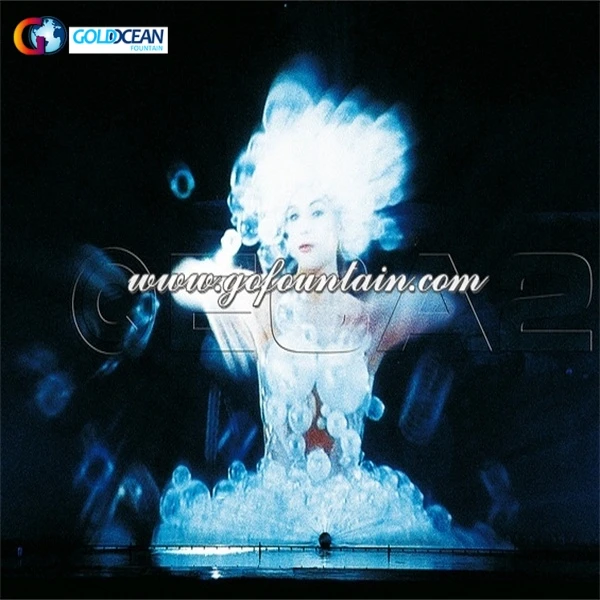 FREE DESIGN Chinese Manufacturer Exterior Water Screen Movie Laser Projector Show