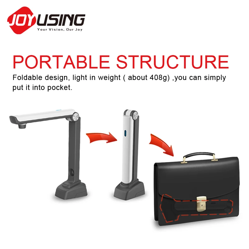 5 Mega Pixel High Resolution A3 A4 CMOS Folding Overhead Scanner Document Scanner