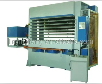 Chipboard hot press machine 100t hydraulic hot press machine wood hot press machine