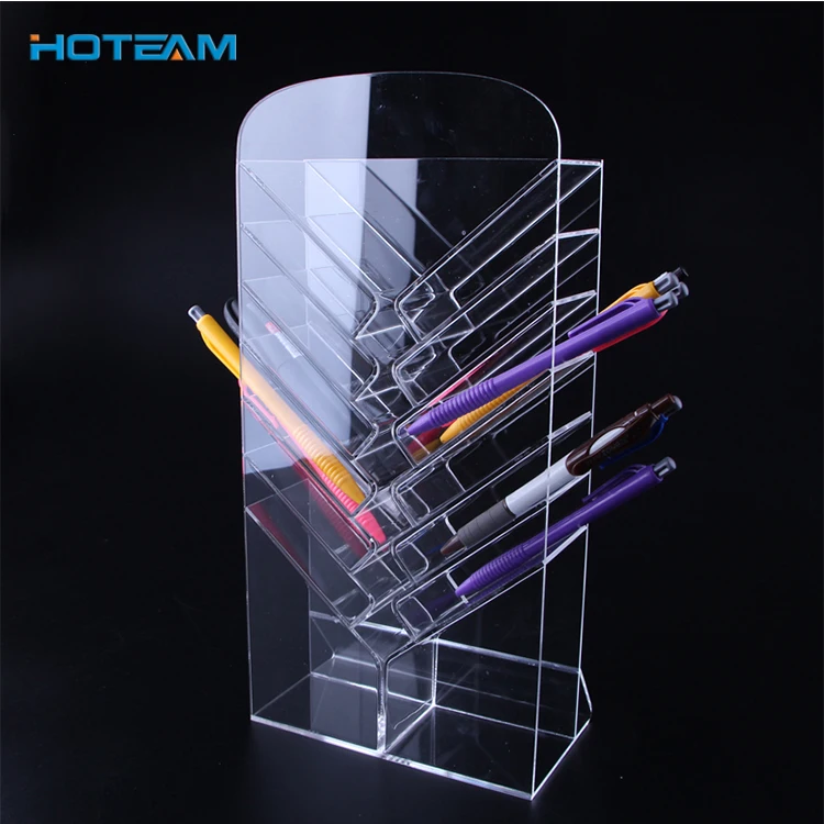 Stationery Store Counter Retail Pen Display Stand