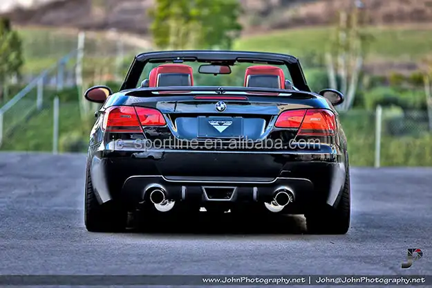 V Style MTECH Carbon Fiber Rear Diffuser for BMW E92 335I